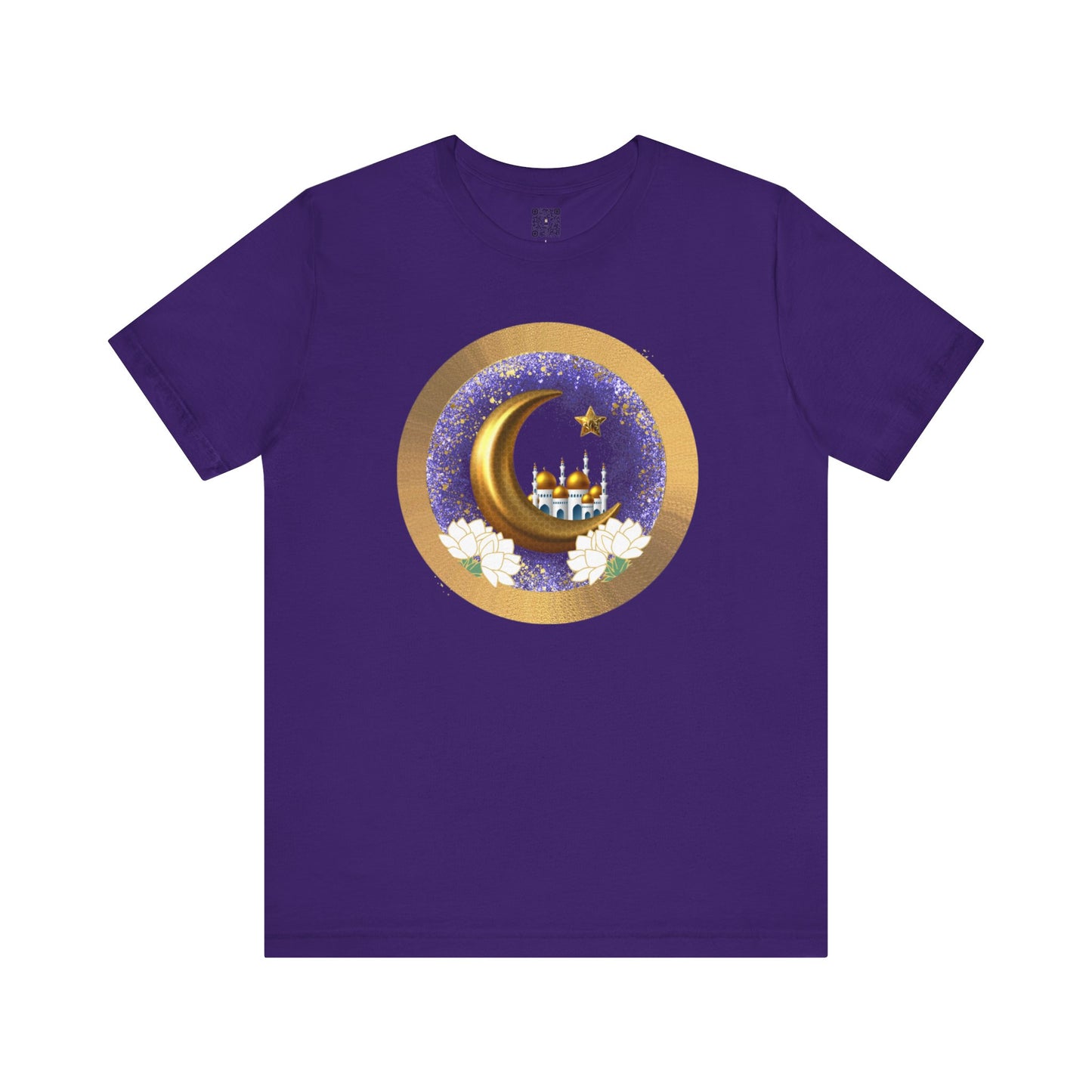 Purple and Gold | Muslim Inspired Short Sleeve Tee | Unisex Jersey