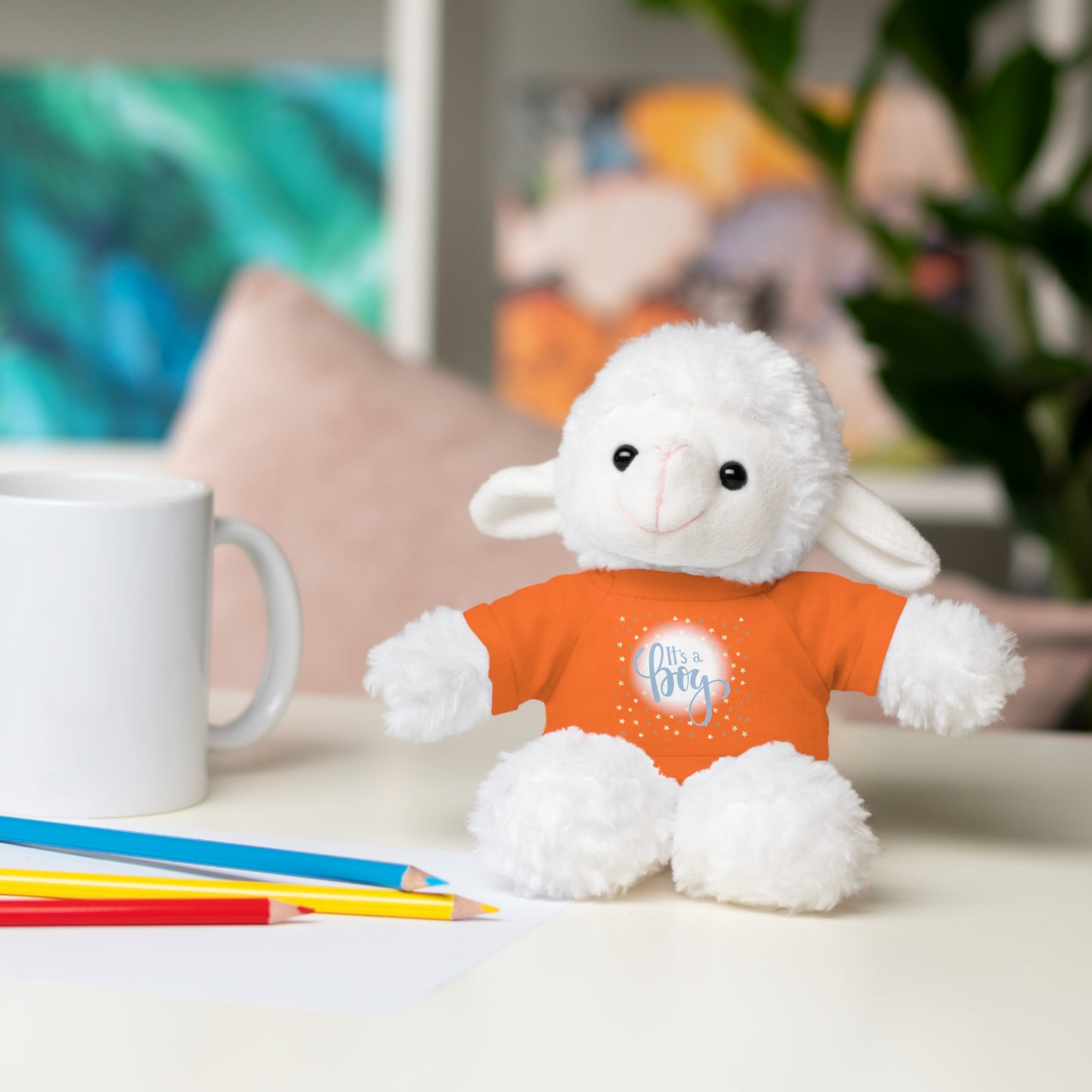 It’s a Boy | Plush Toy with T-Shirt (10 Colors, 6 Animals)
