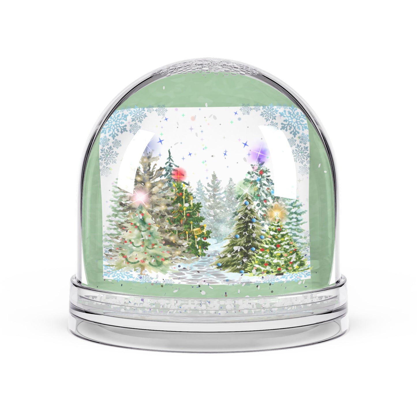 Snow Globe | Christmas Tree Forest | Holiday Decor