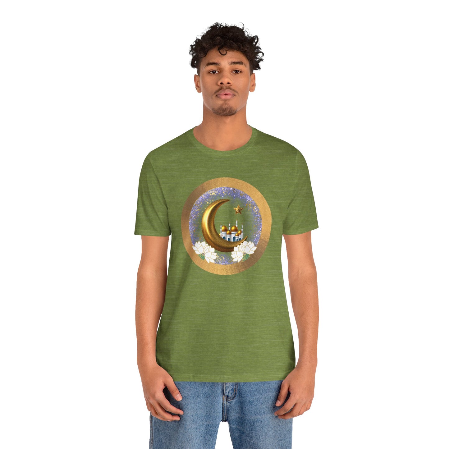 Purple and Gold | Muslim Inspired Short Sleeve Tee | Unisex Jersey
