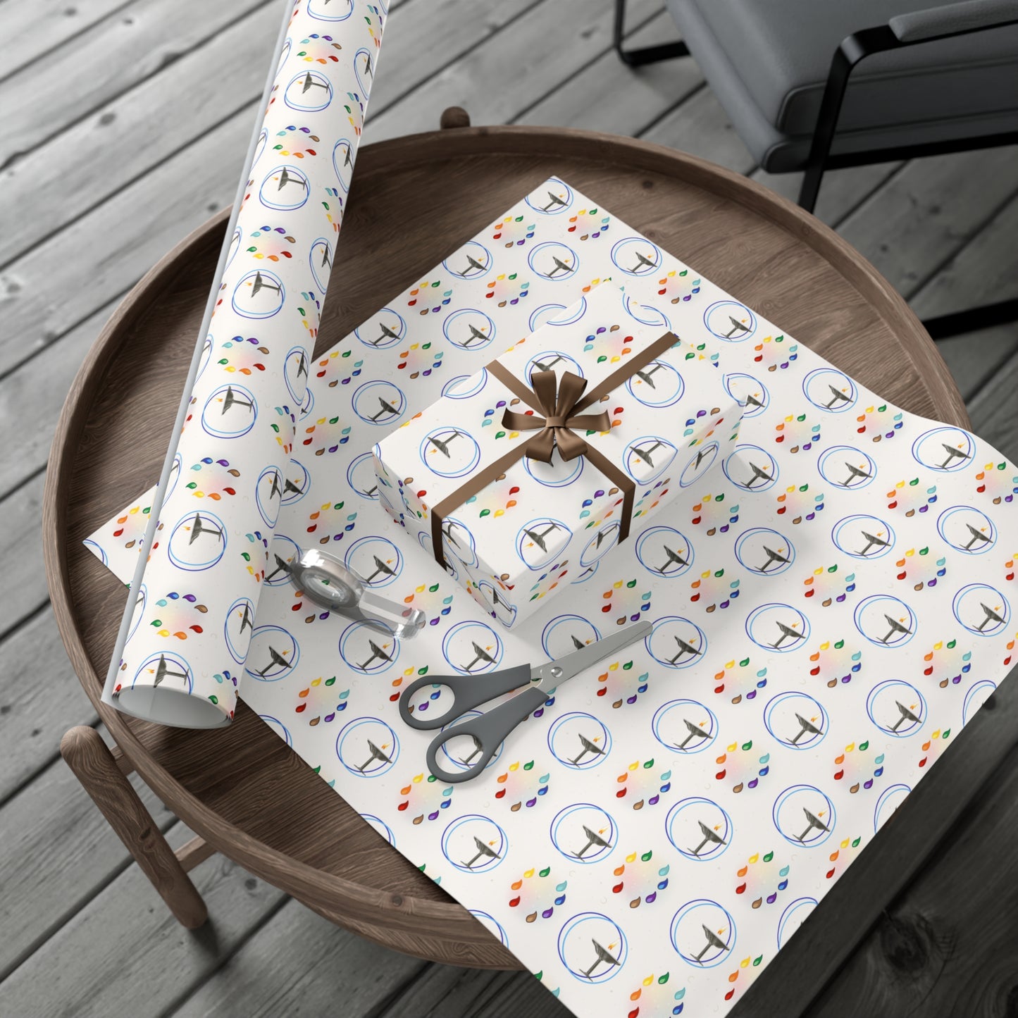 Flaming Chalice | 8 ways | Gift Wrap Papers