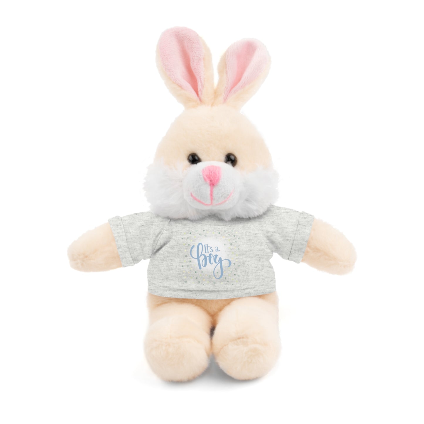 It’s a Boy | Plush Toy with T-Shirt (10 Colors, 6 Animals)