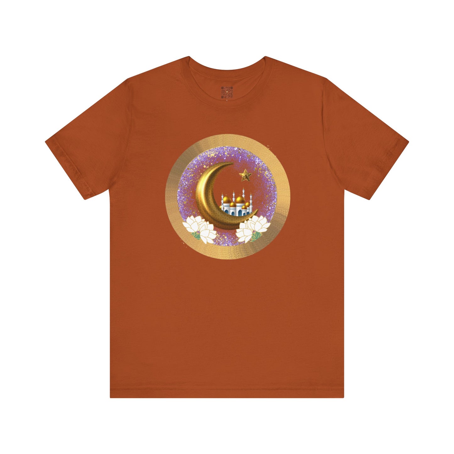 Purple and Gold | Muslim Inspired Short Sleeve Tee | Unisex Jersey