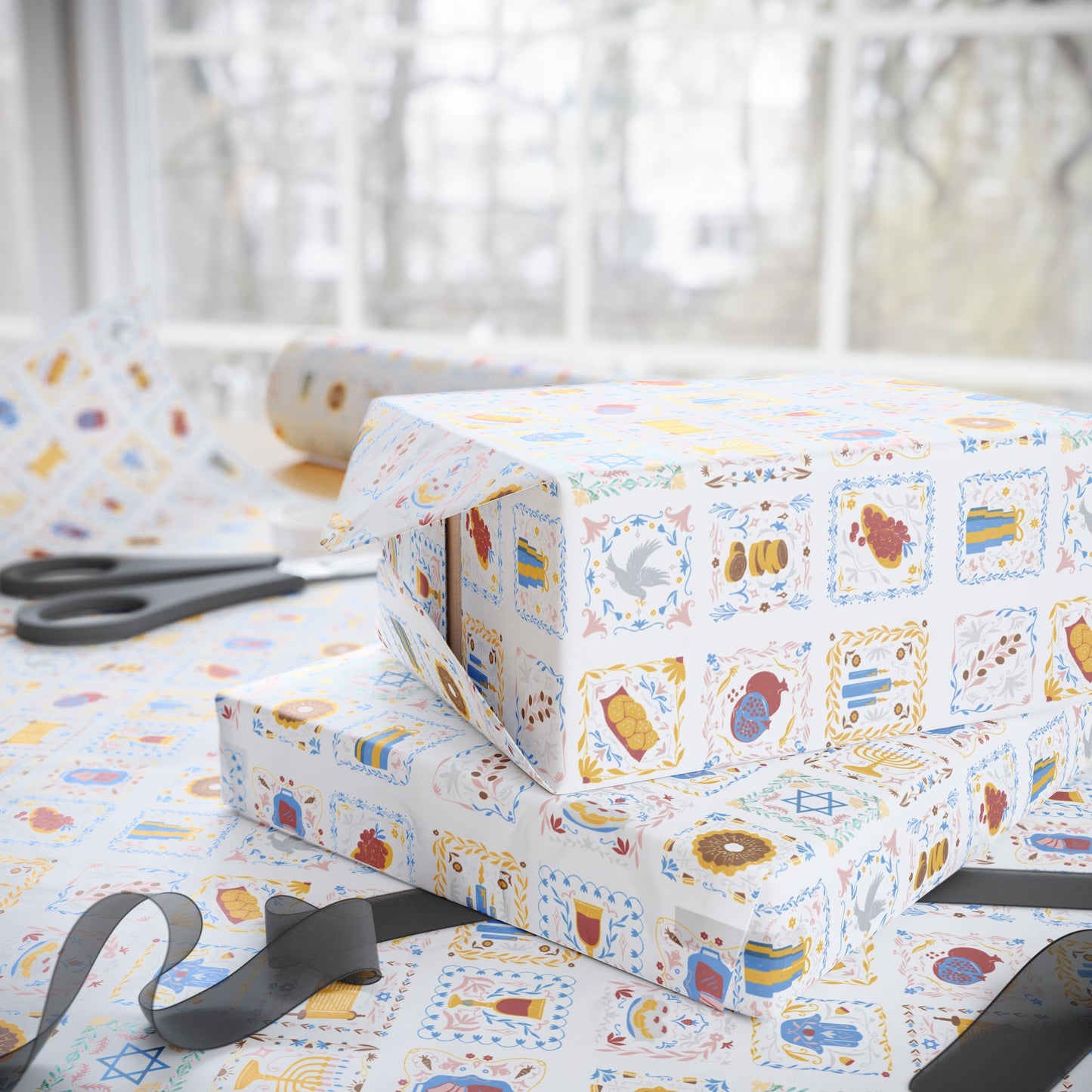 Beloved Treasures | Hanukkah | Cute Wrapping Paper