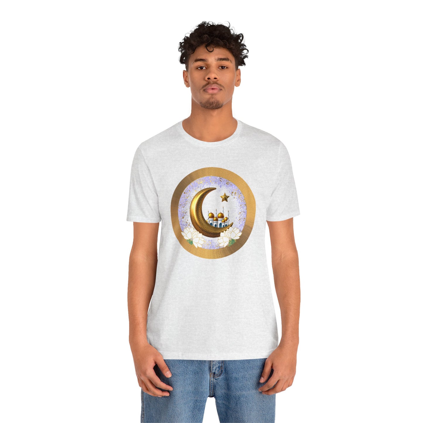 Purple and Gold | Muslim Inspired Short Sleeve Tee | Unisex Jersey