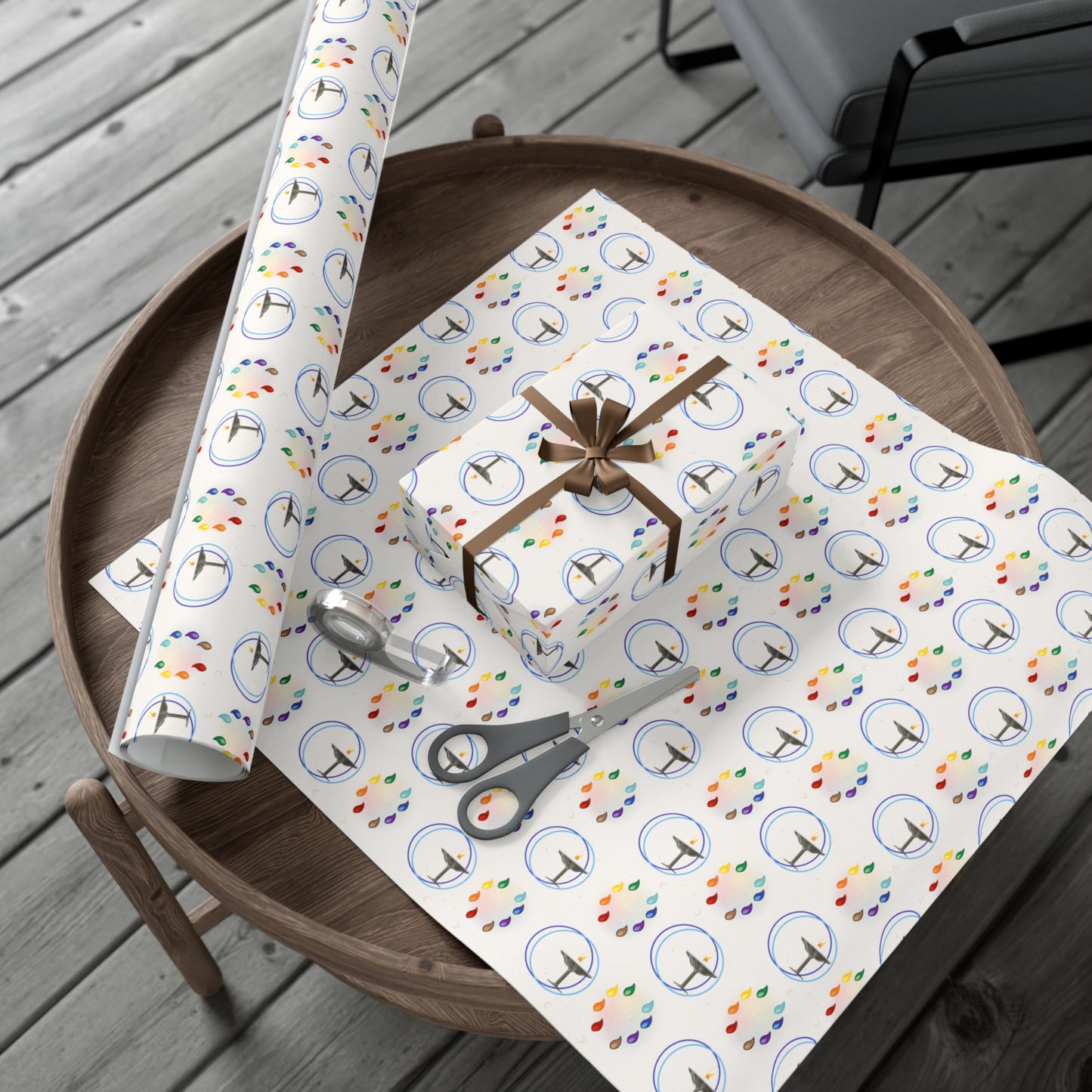 Flaming Chalice | 8 ways | Gift Wrap Papers