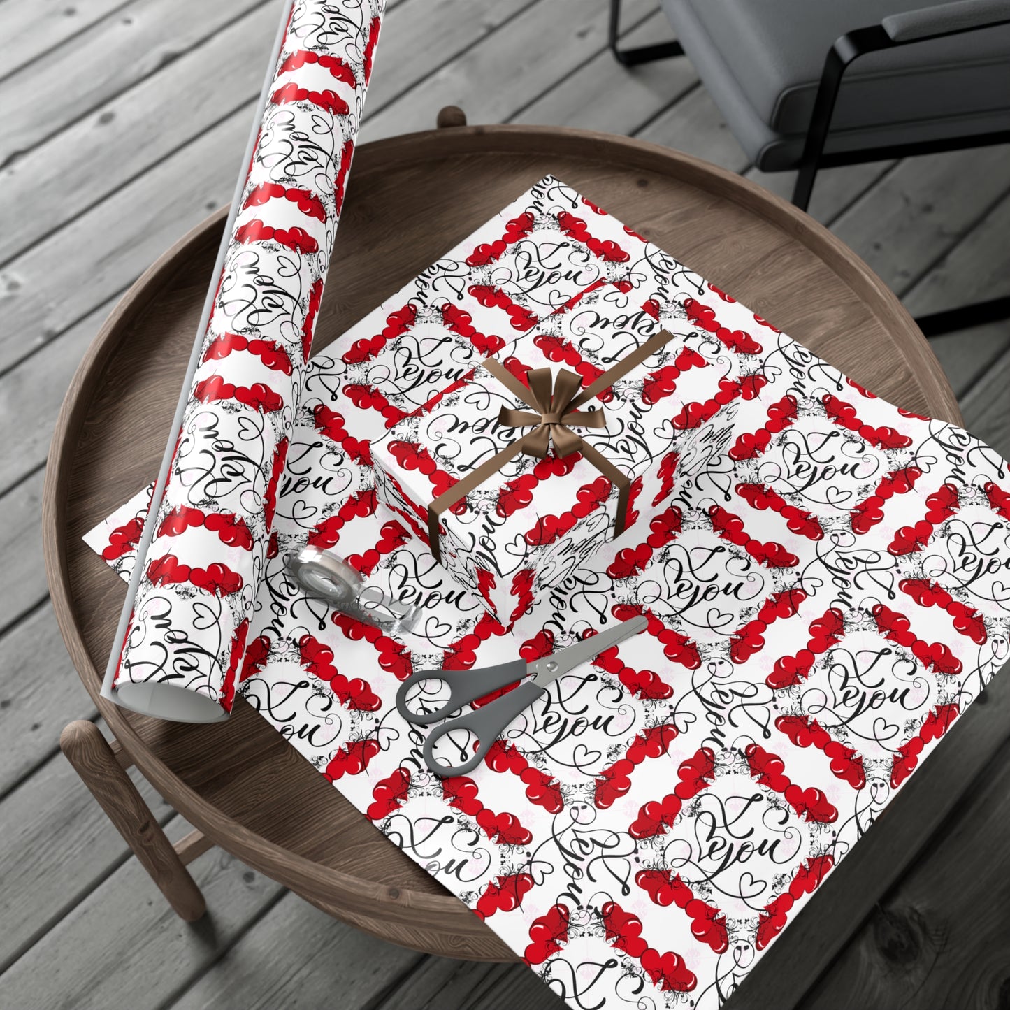 Simply, I Love You | Wrapping Paper
