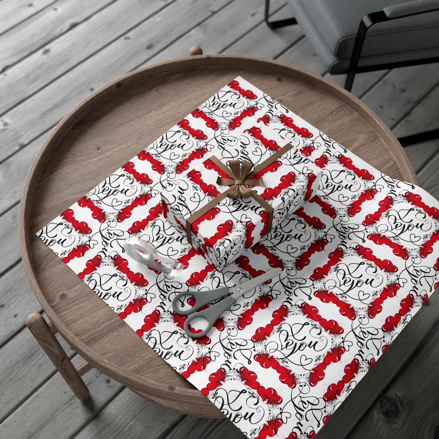 Simply, I Love You | Wrapping Paper