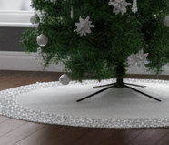 Silver | Tree Skirts