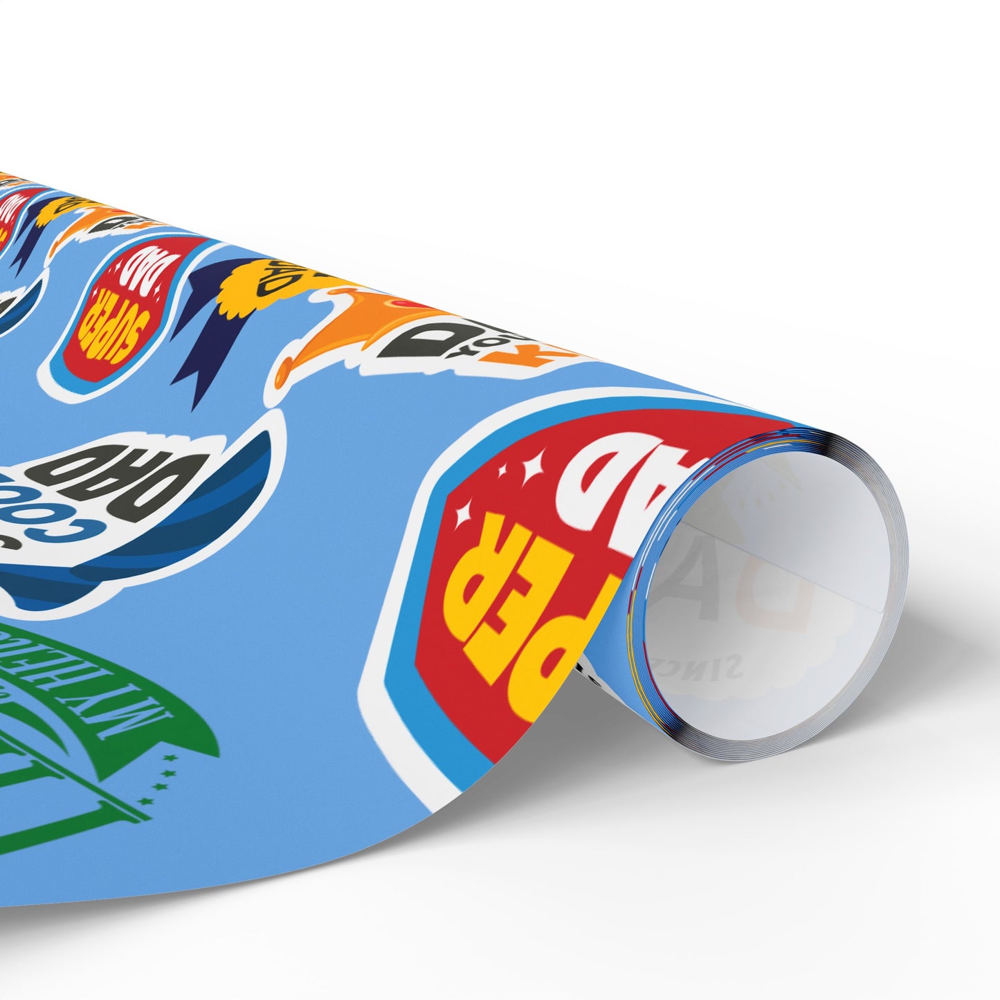 BEST DAD (Blue) | Wrapping Papers