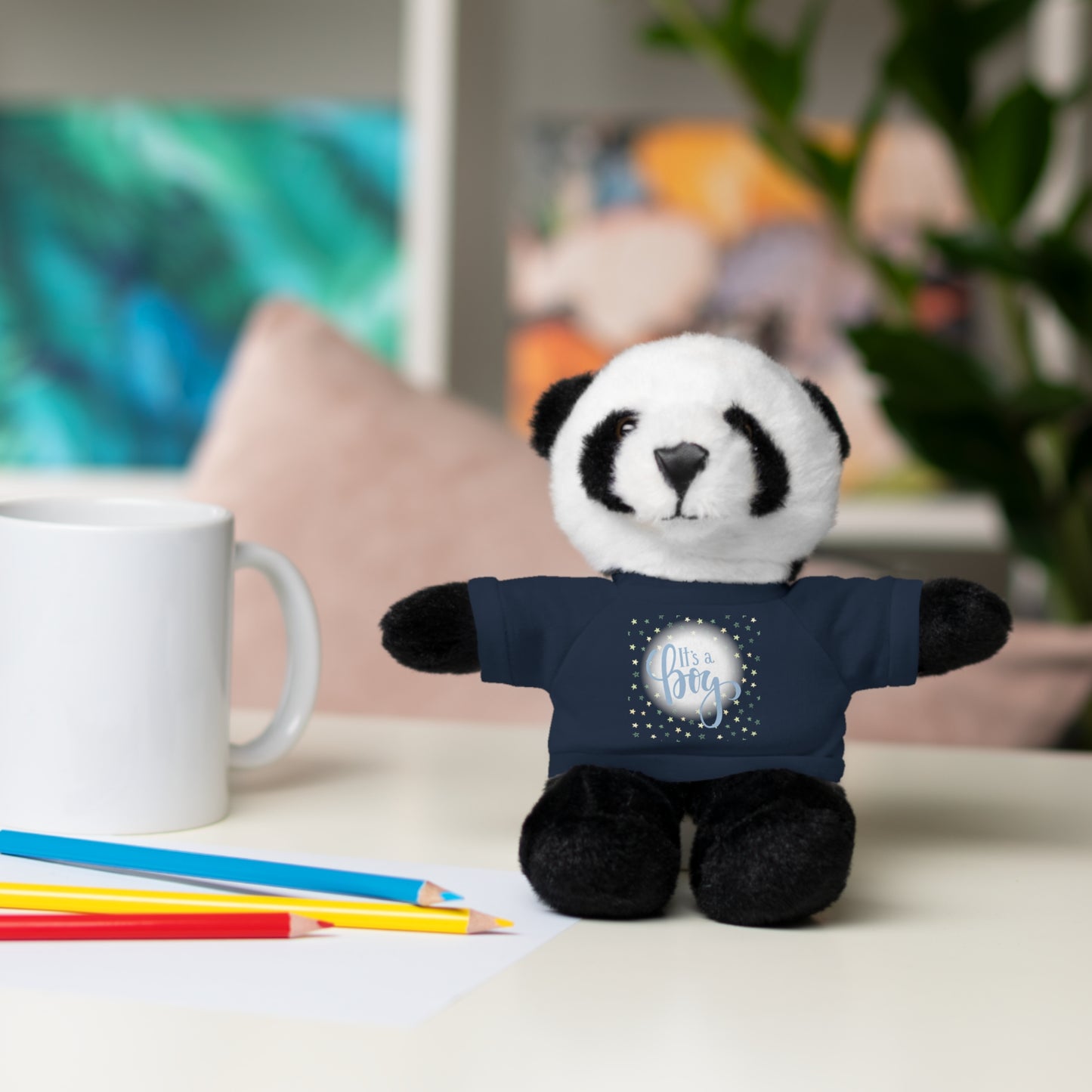 It’s a Boy | Plush Toy with T-Shirt (10 Colors, 6 Animals)