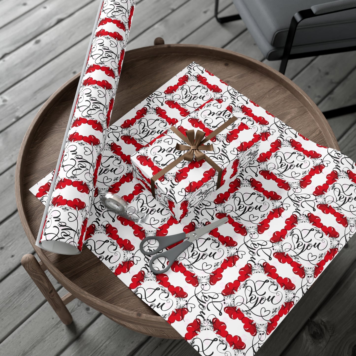 Simply, I Love You | Wrapping Paper