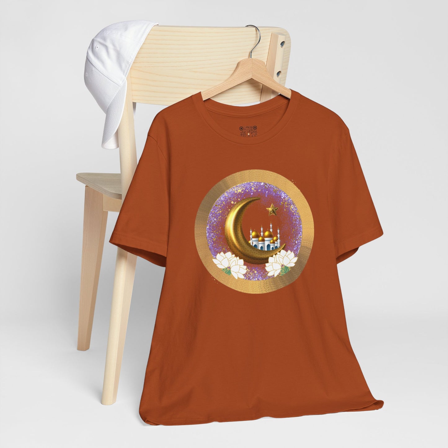 Purple and Gold | Muslim Inspired Short Sleeve Tee | Unisex Jersey