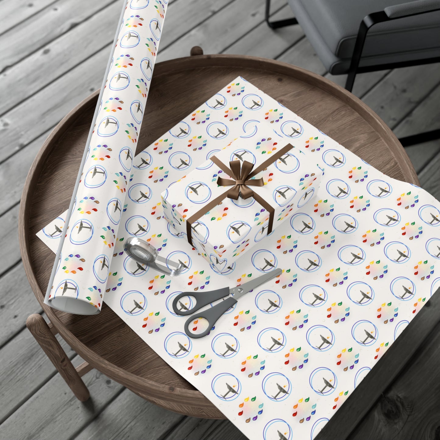 Flaming Chalice | 8 ways | Gift Wrap Papers