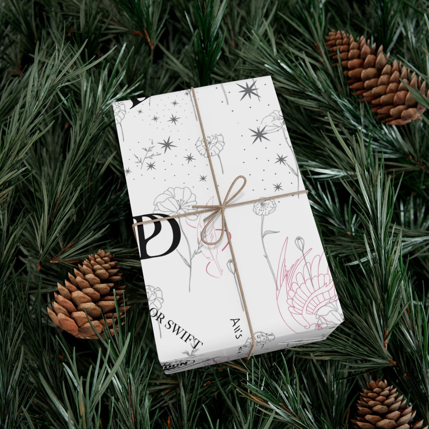 Tortured Poets | Silver | Wrapping Papers