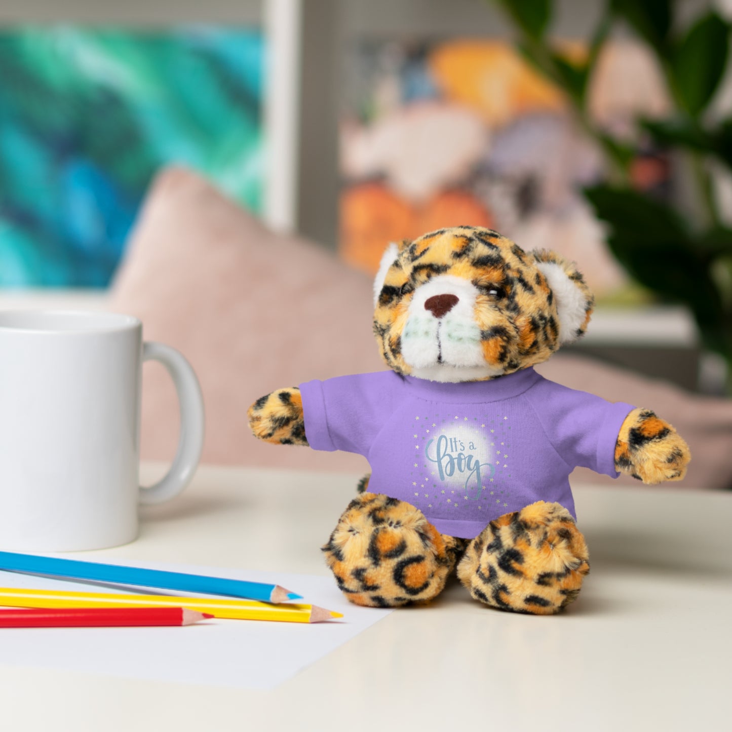 It’s a Boy | Plush Toy with T-Shirt (10 Colors, 6 Animals)