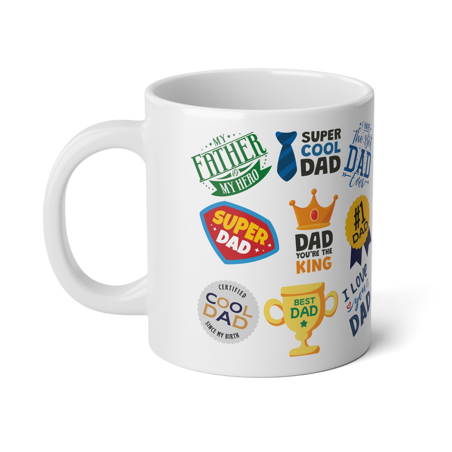 Best Dad Jumbo Mug, 20oz
