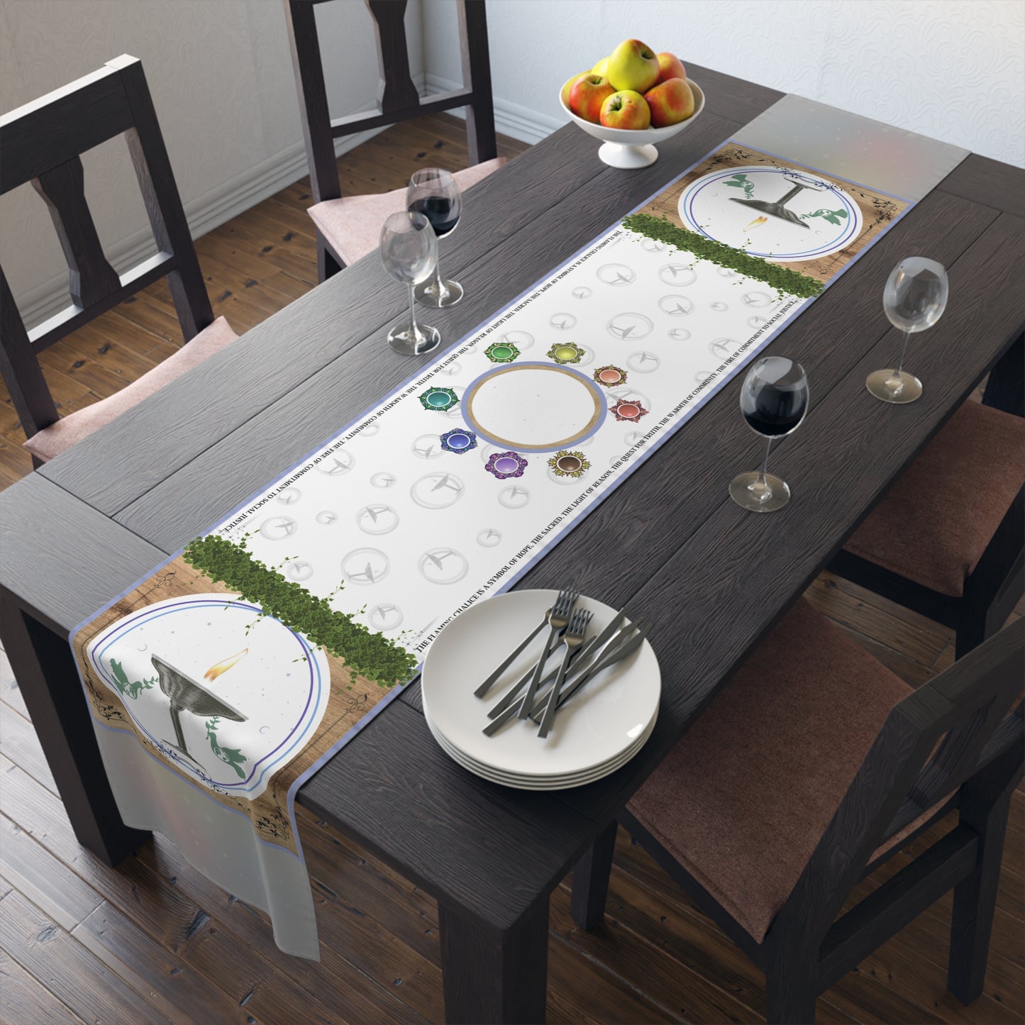 UUs / CUUPs Feast | Table Runner (Cotton, Poly)