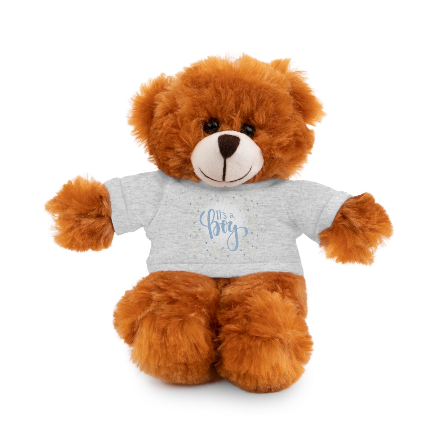 It’s a Boy | Plush Toy with T-Shirt (10 Colors, 6 Animals)