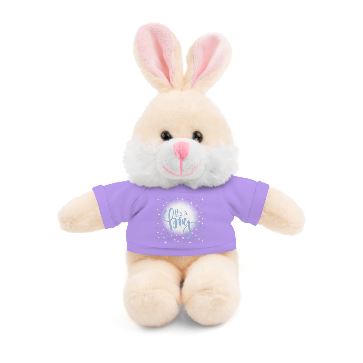 It’s a Boy | Plush Toy with T-Shirt (10 Colors, 6 Animals)
