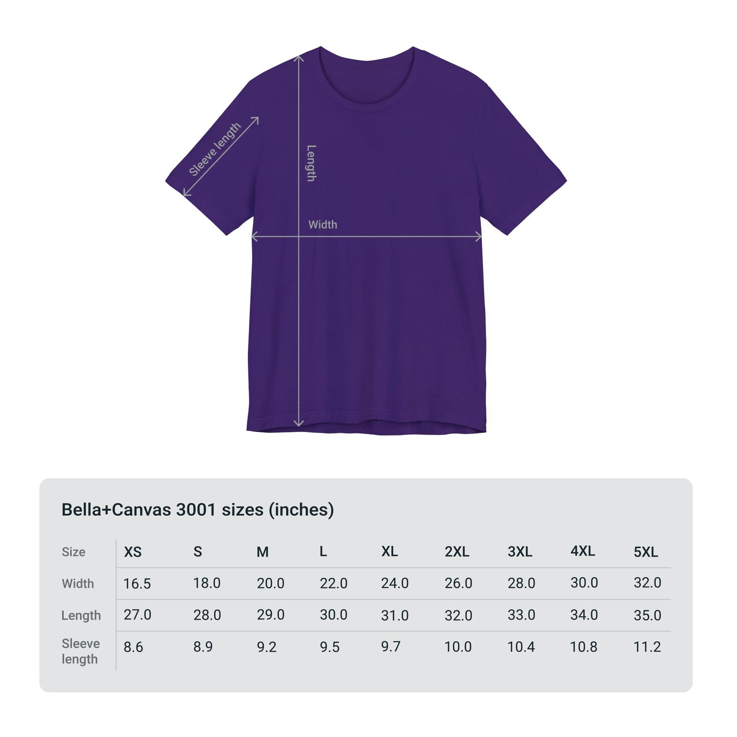 Purple and Gold | Muslim Inspired Short Sleeve Tee | Unisex Jersey