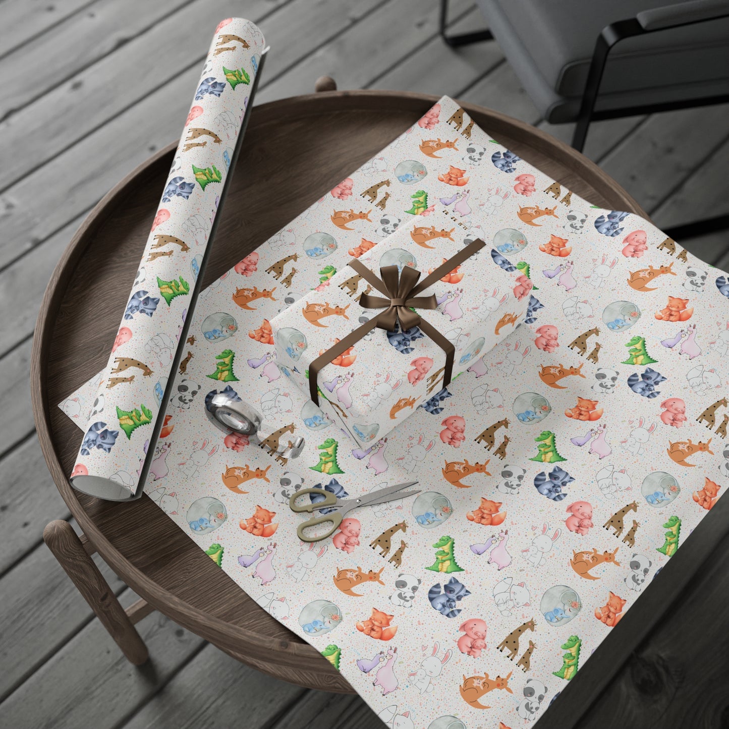 Little Hugs | (White) Wrapping Papers