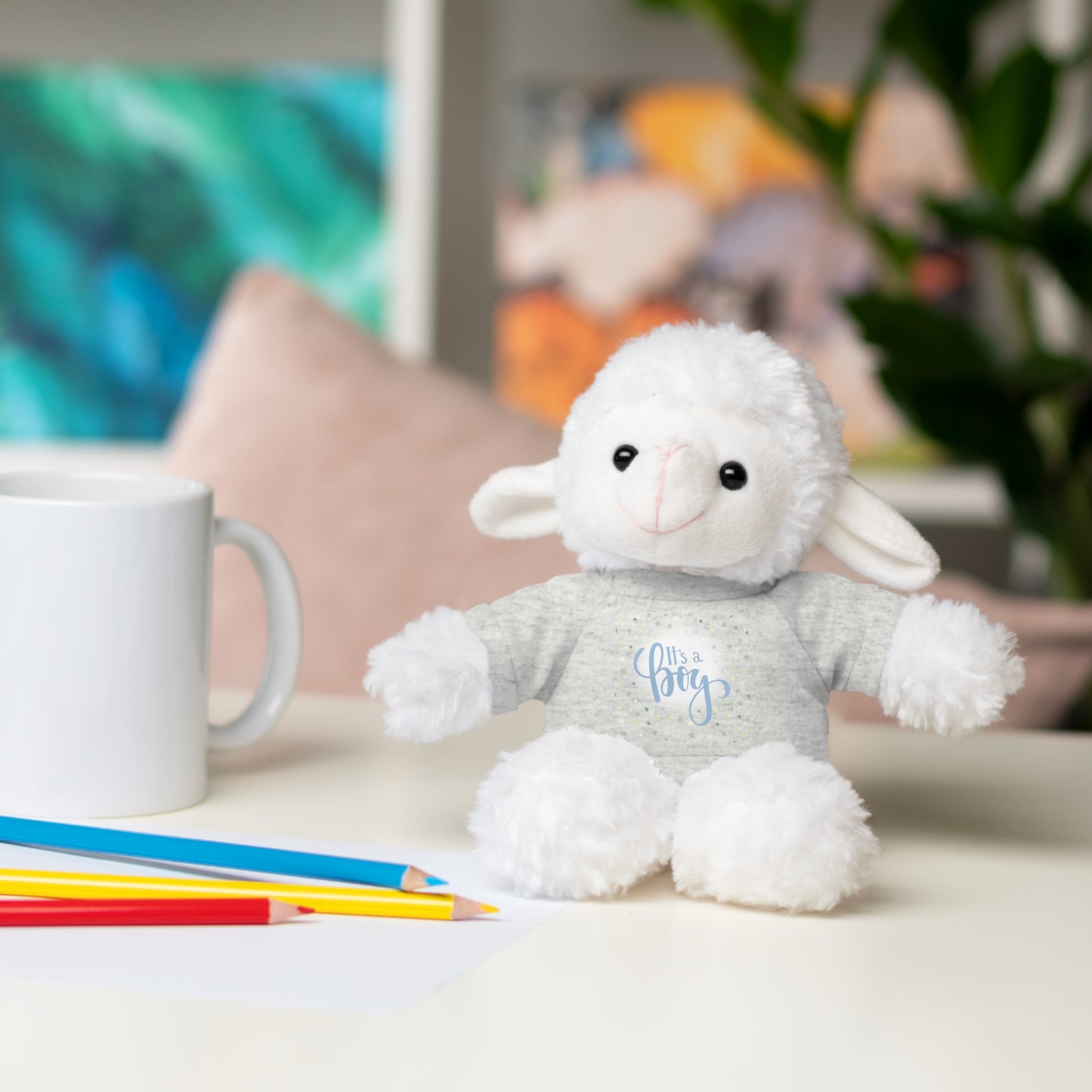 It’s a Boy | Plush Toy with T-Shirt (10 Colors, 6 Animals)