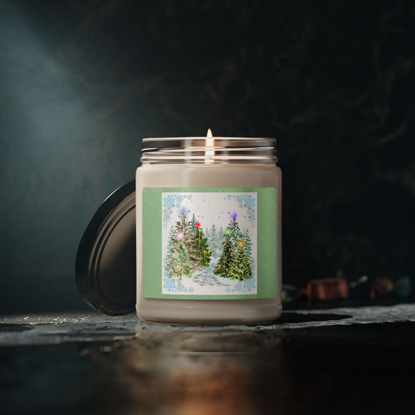 Soy Candle | Forest of Christmas Trees | Winter Wonderland | 9oz