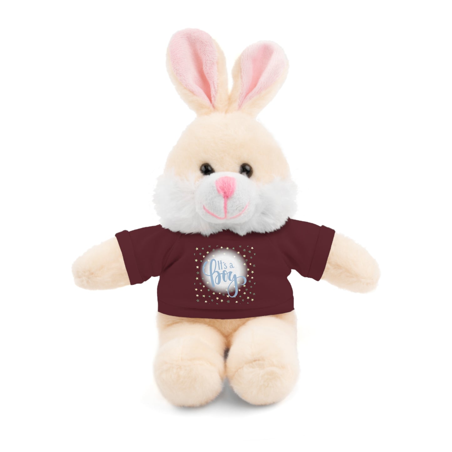 It’s a Boy | Plush Toy with T-Shirt (10 Colors, 6 Animals)