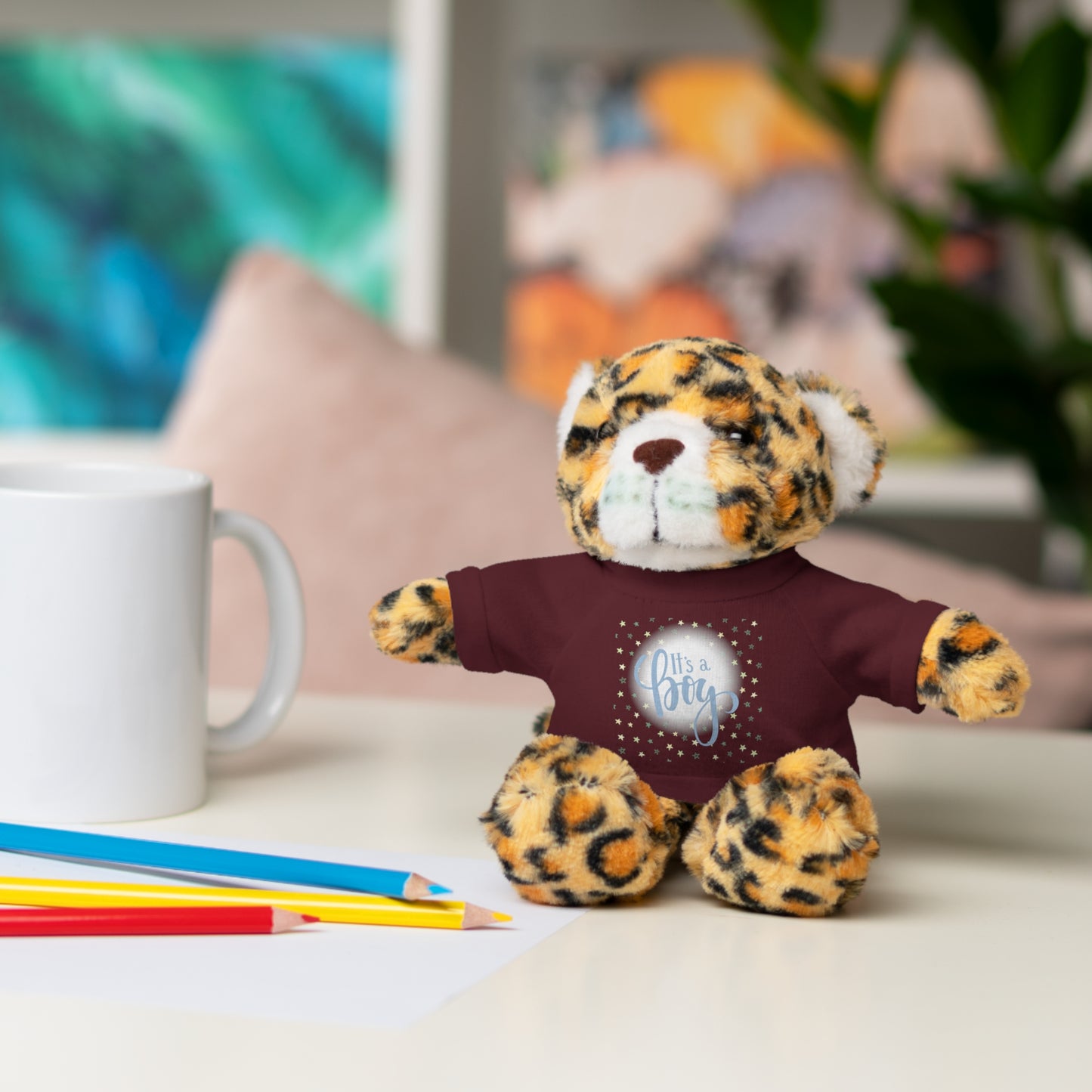 It’s a Boy | Plush Toy with T-Shirt (10 Colors, 6 Animals)