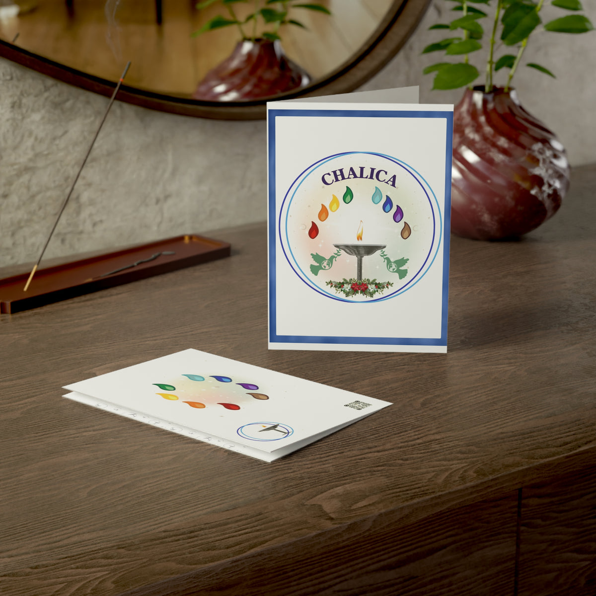 Flame of Chalica | Greeting Cards (1, 10 pcs)