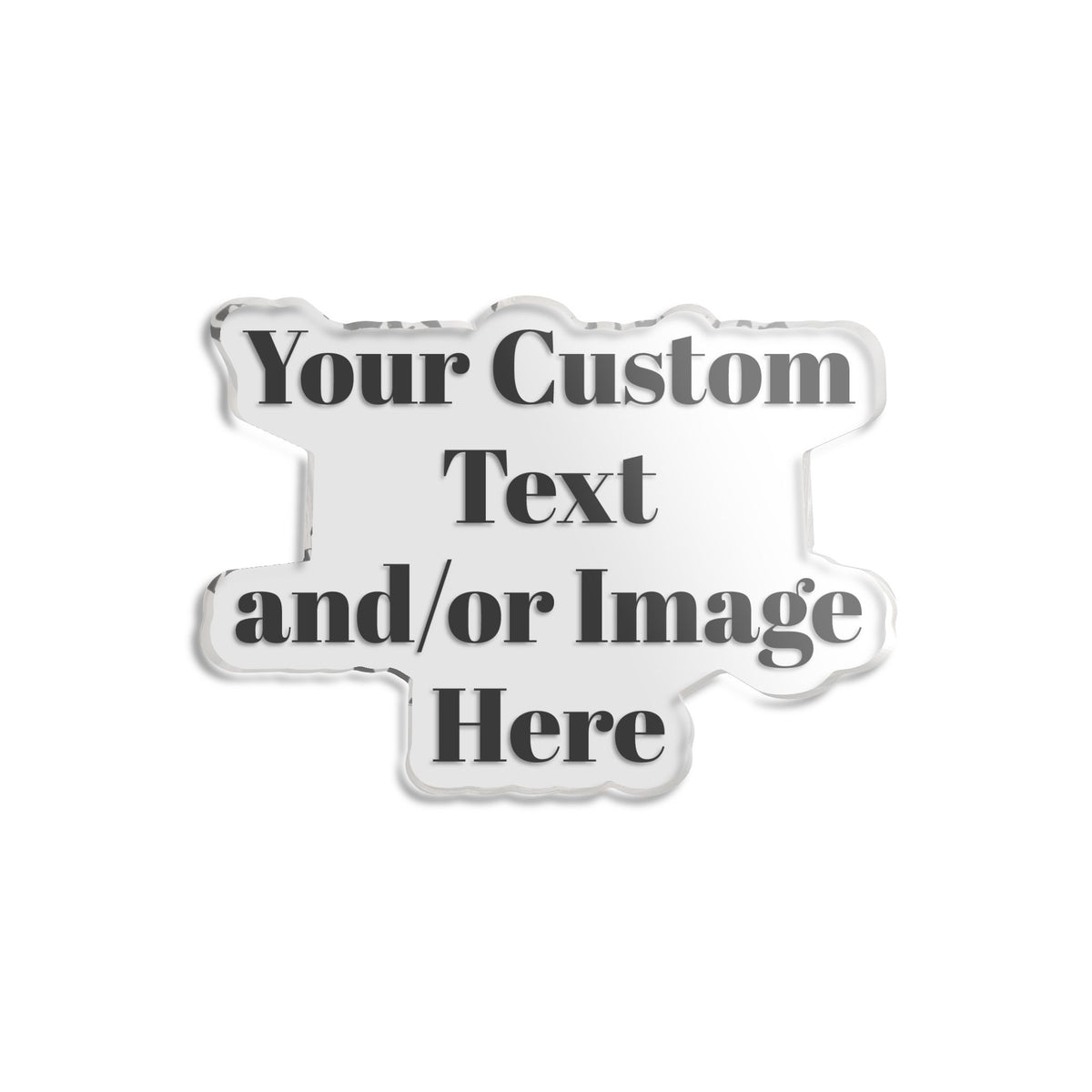 Custom Cut Statue – Personalized Text or Image Display