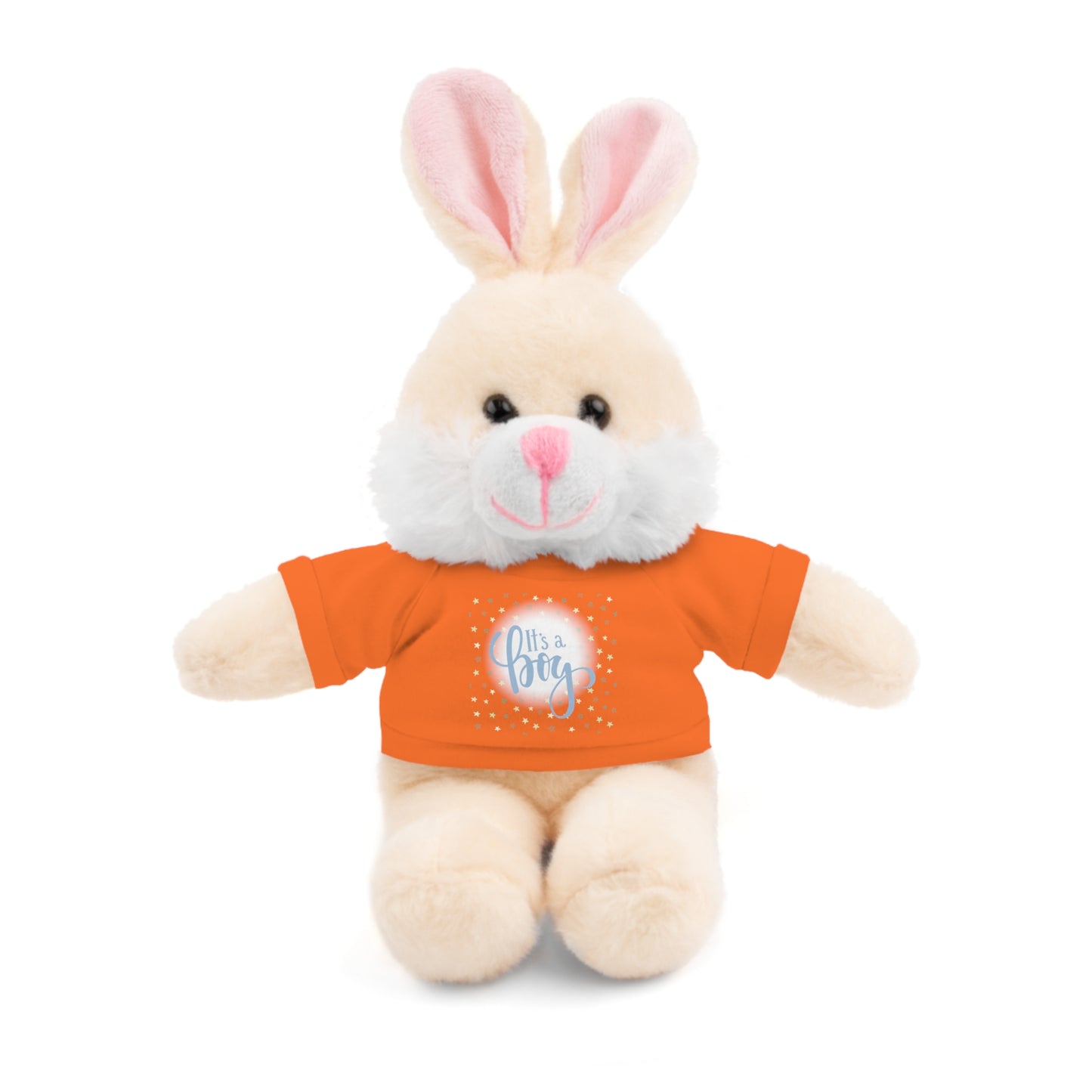 It’s a Boy | Plush Toy with T-Shirt (10 Colors, 6 Animals)