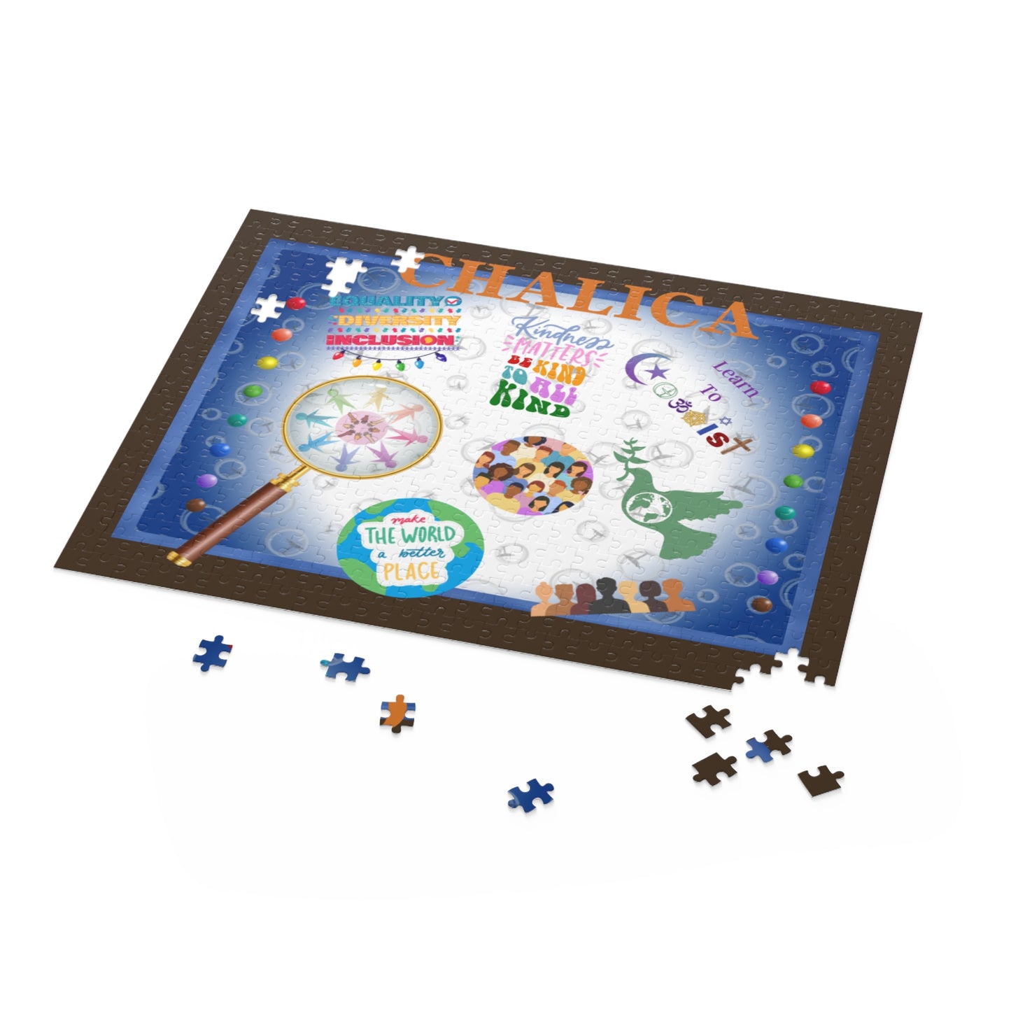 Puzzle Chalica Unitarian Universalist Inspired