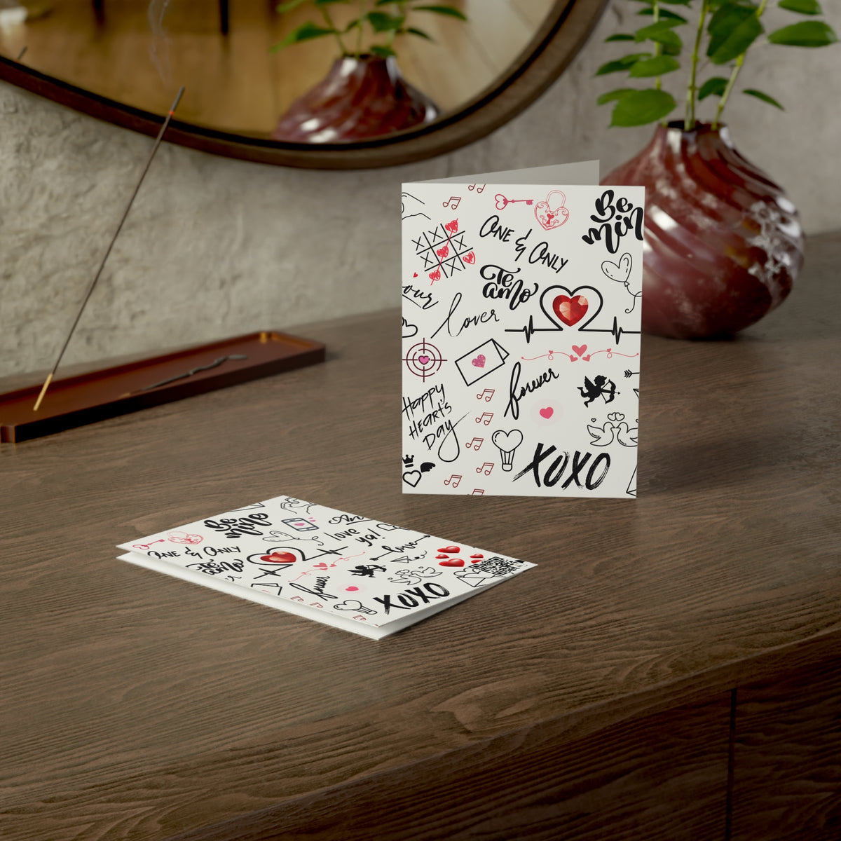 Love Language Greeting Cards — Notes from the Heart (1, 10 pcs)
