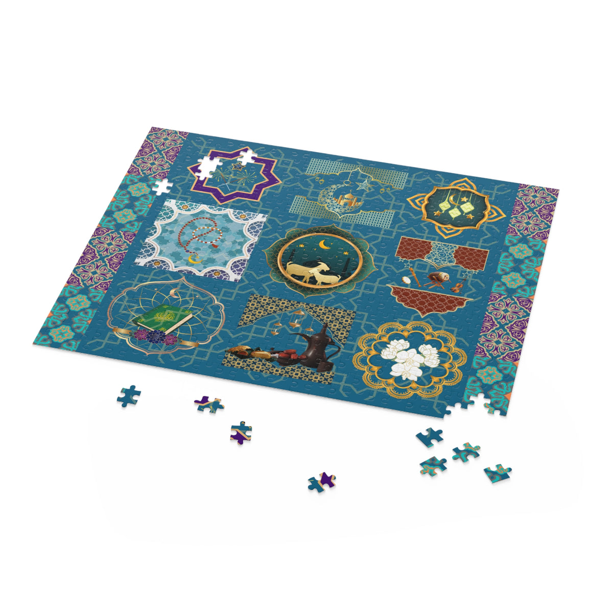 Mosaic Beauty Puzzle (120, 252, 500-Piece)