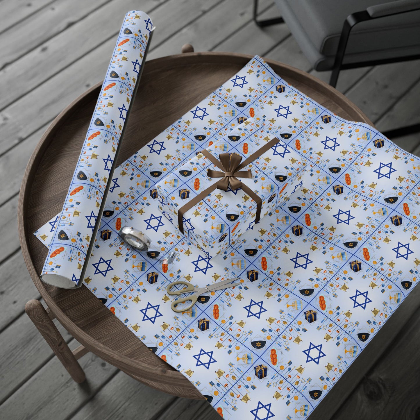 Hanukah Presents | Jewish Inspired | Wrapping Paper