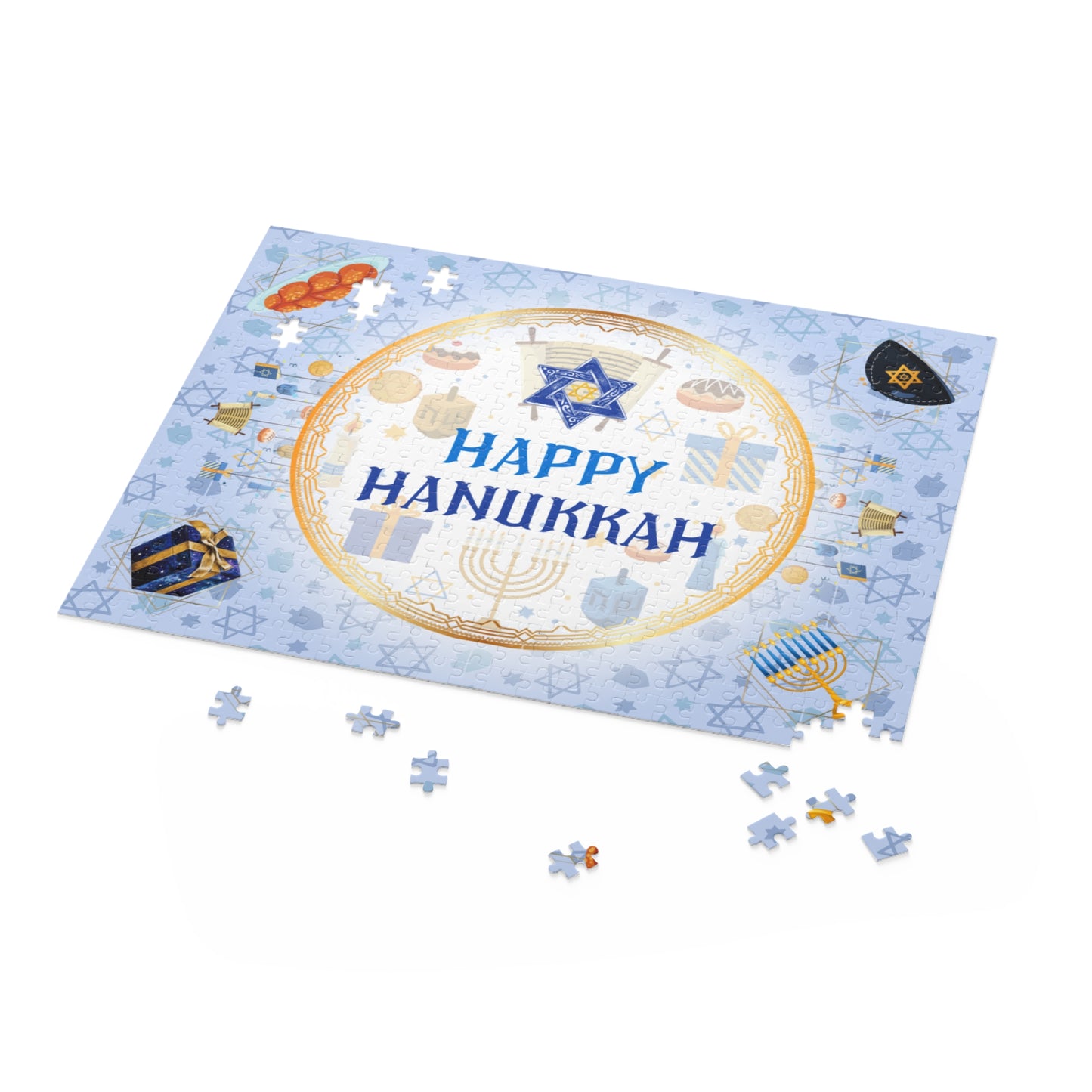 Happy Hanukah | Puzzle (120, 252, 500-Piece)