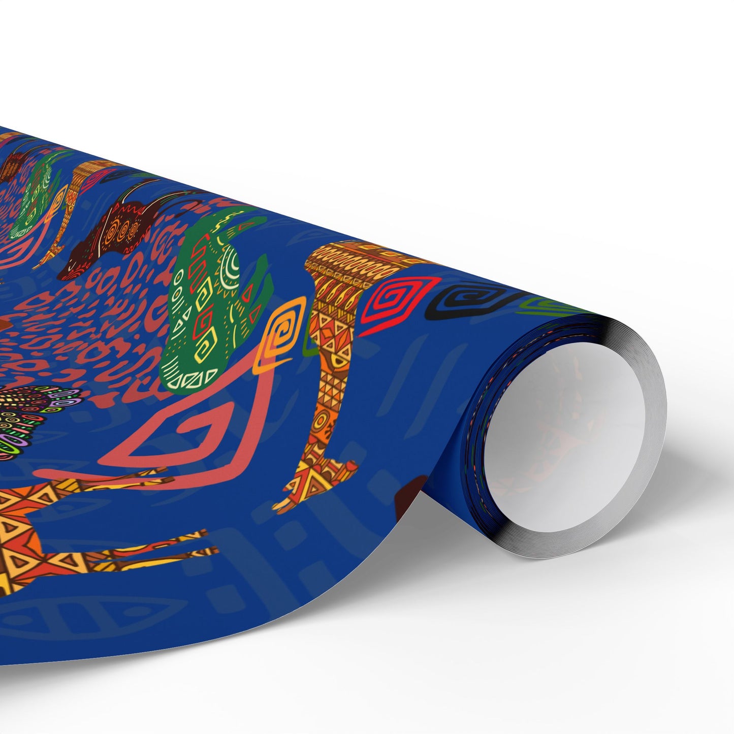 Wrapping Papers - Savannah Safari (Night Waters) Gift Wrap Papers Animals and Africa Prints Gift Wrap