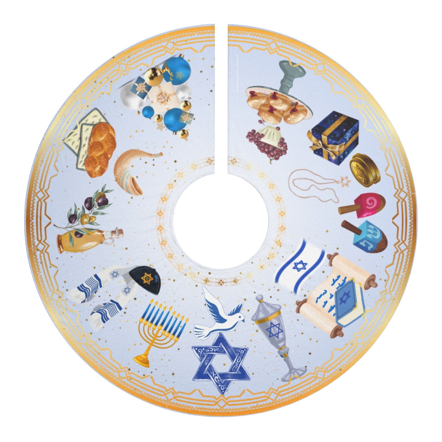 Hanukkah Charms | Jewish Inspired | Tree Skirts