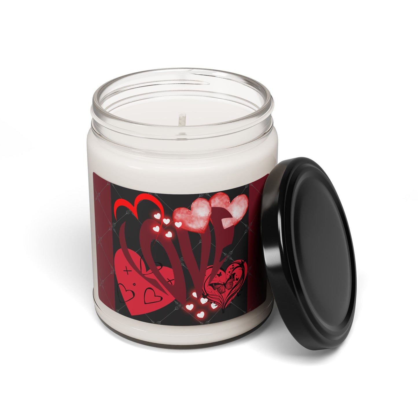 Heart Love - Aroma Romance Candle | Scented Soy Candle (9 oz)