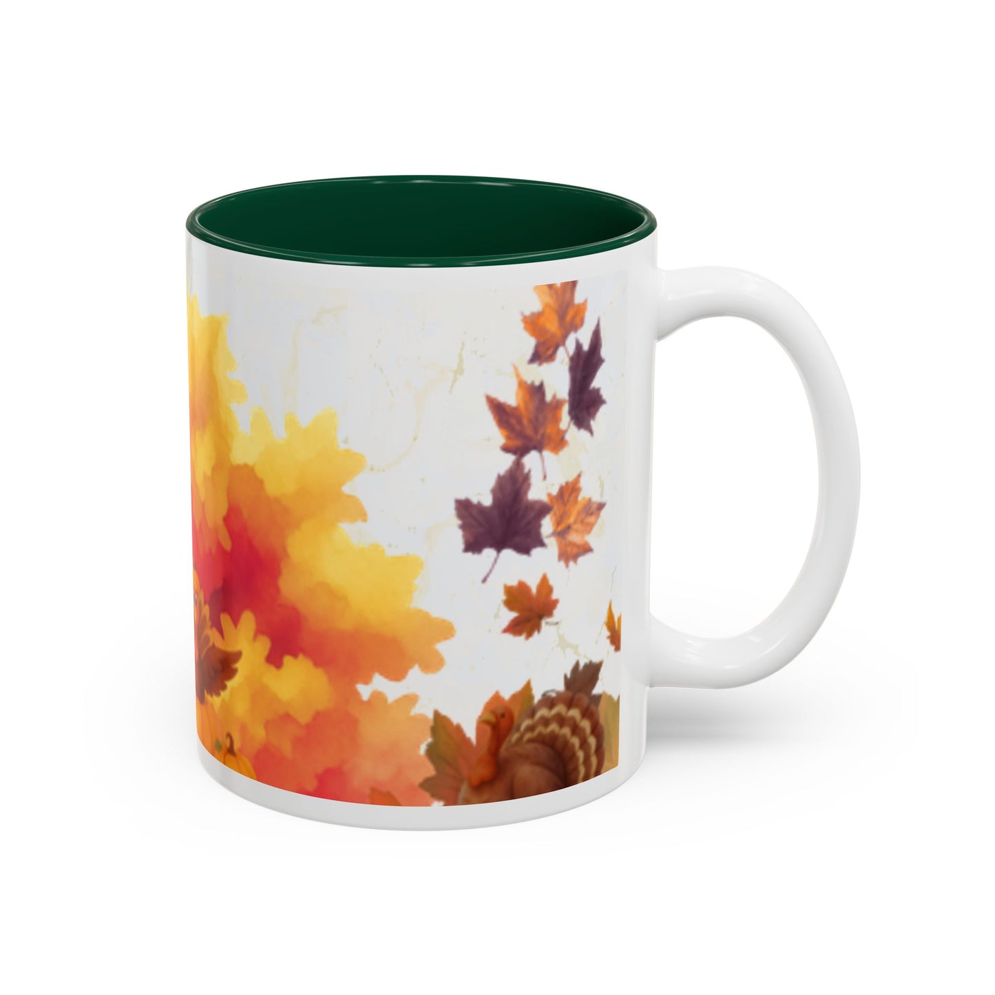 Autumn Fields Two-Tone Accent Mug (11oz, 15oz)