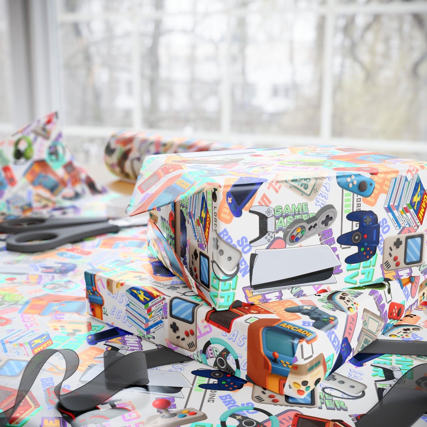 Endless Respawn Gift Wrap | Join Like Subscribe Now | Gamers Lifetime Membership Wrapping Paper