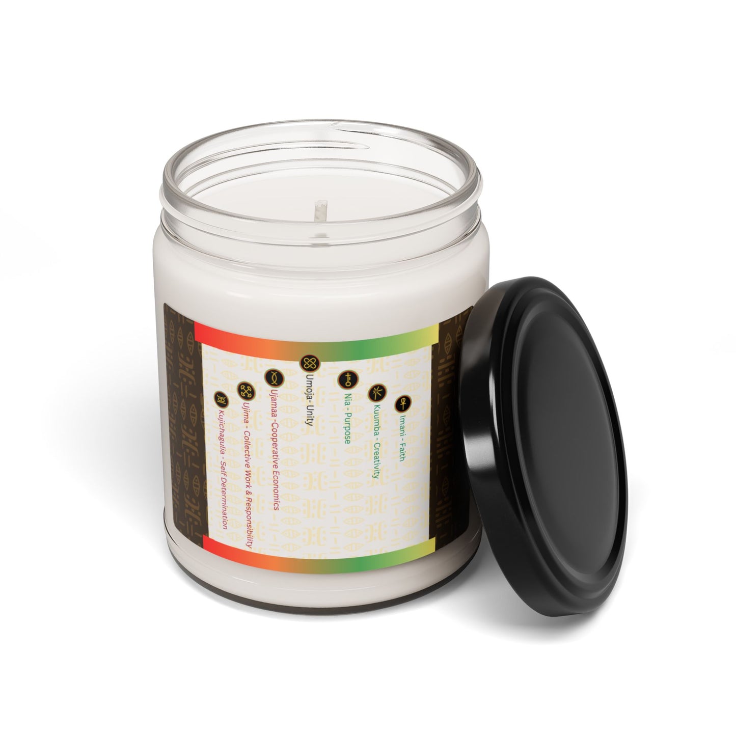 Kinara | Kwanza Light | Scented Soy Candle, 9oz (3 Scents)