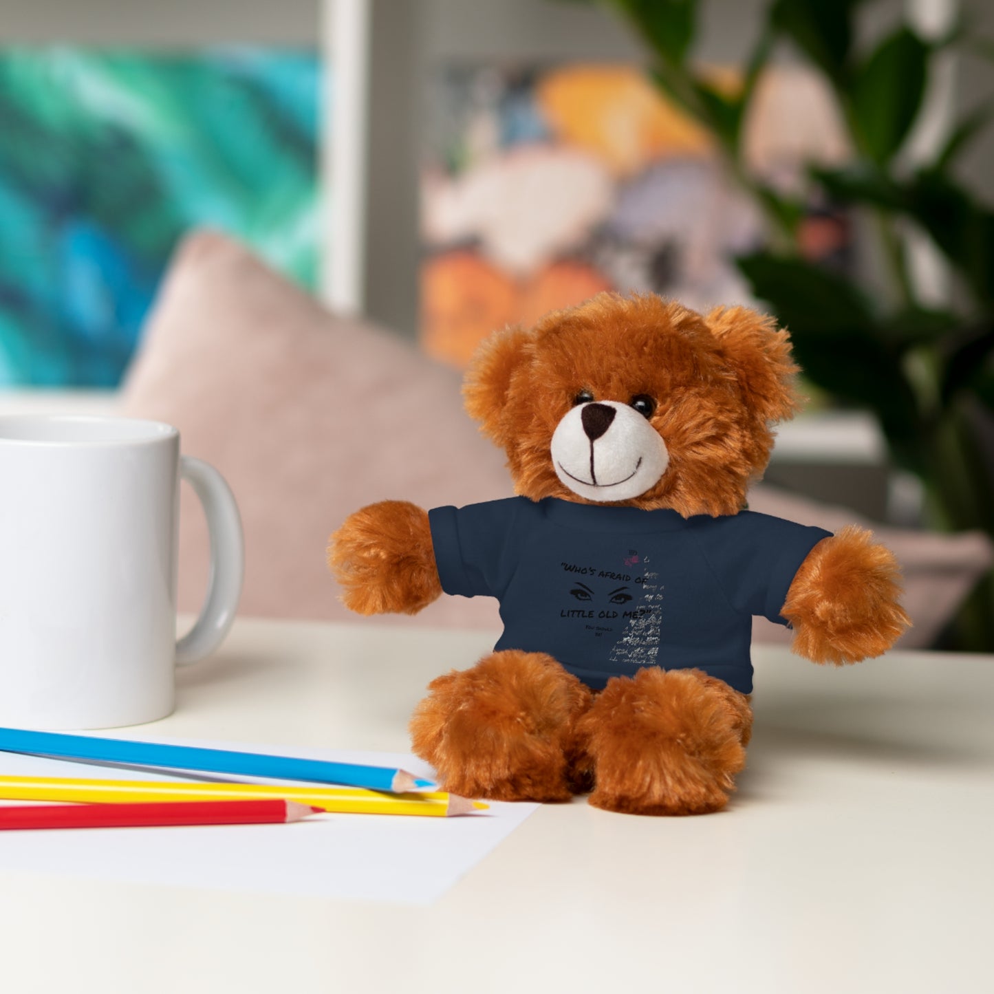 TTPD Inspired | Who’s Afraid / Little Old Me? | Plush Toy with T-Shirt (5 Colors, 6 Animals)