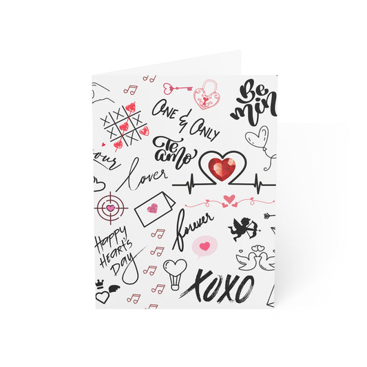Love Language Greeting Cards — Notes from the Heart (1, 10 pcs)