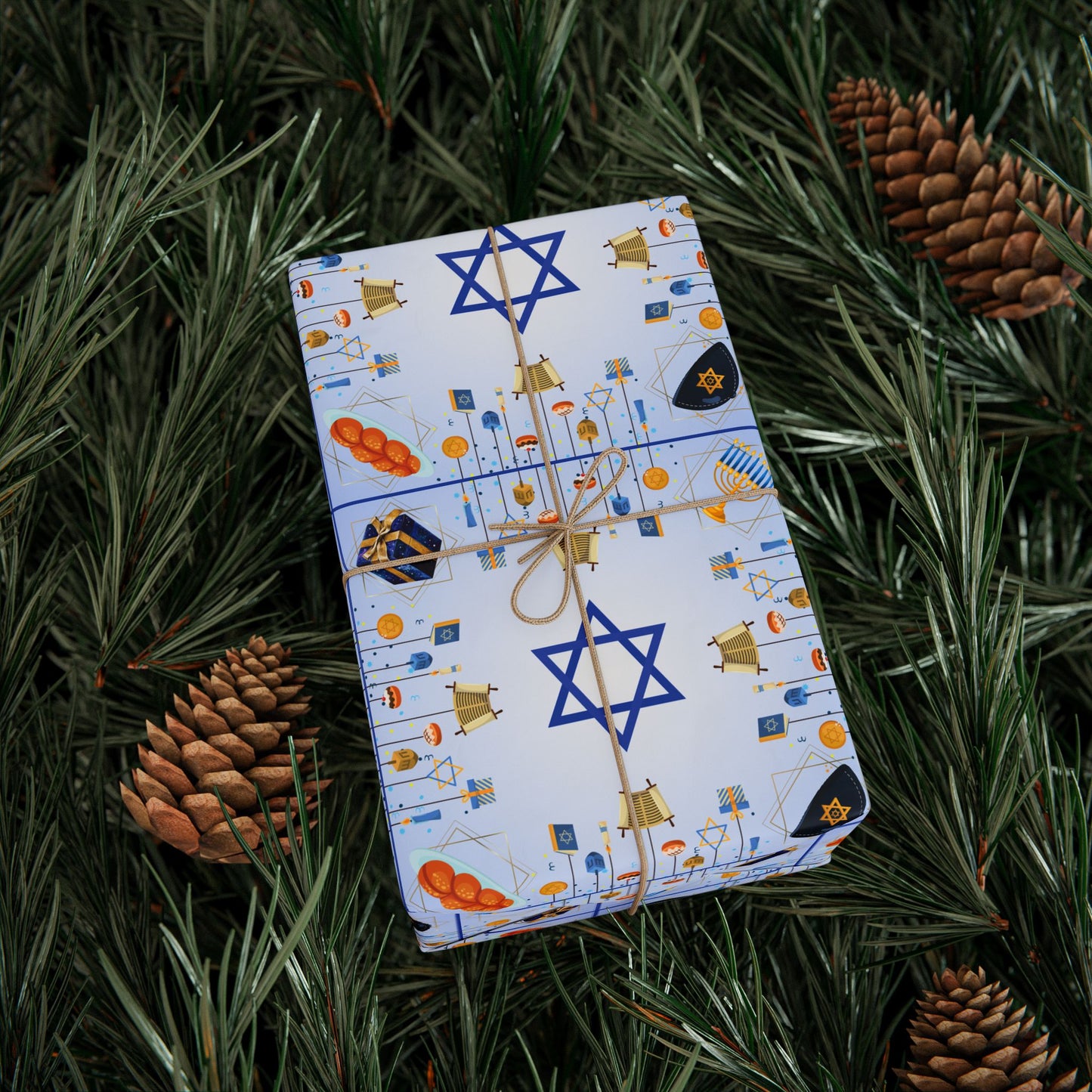 Hanukah Presents | Jewish Inspired | Wrapping Paper