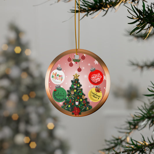 Santa Family | Heirloom Ceramic Ornaments (1pc, 3pcs, 5pcs, 10pcs)