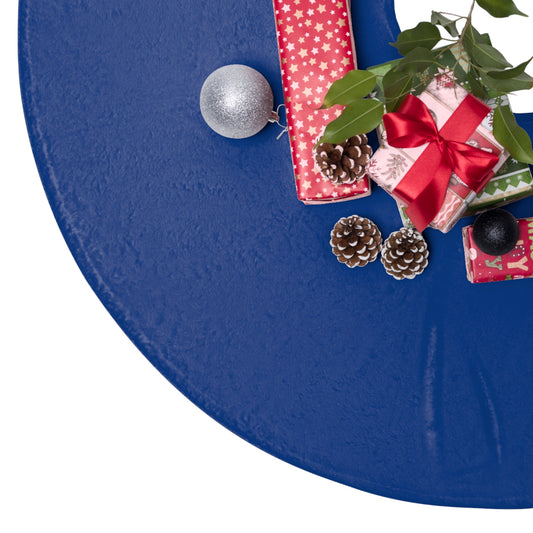 Blue Plush | Tree Skirts