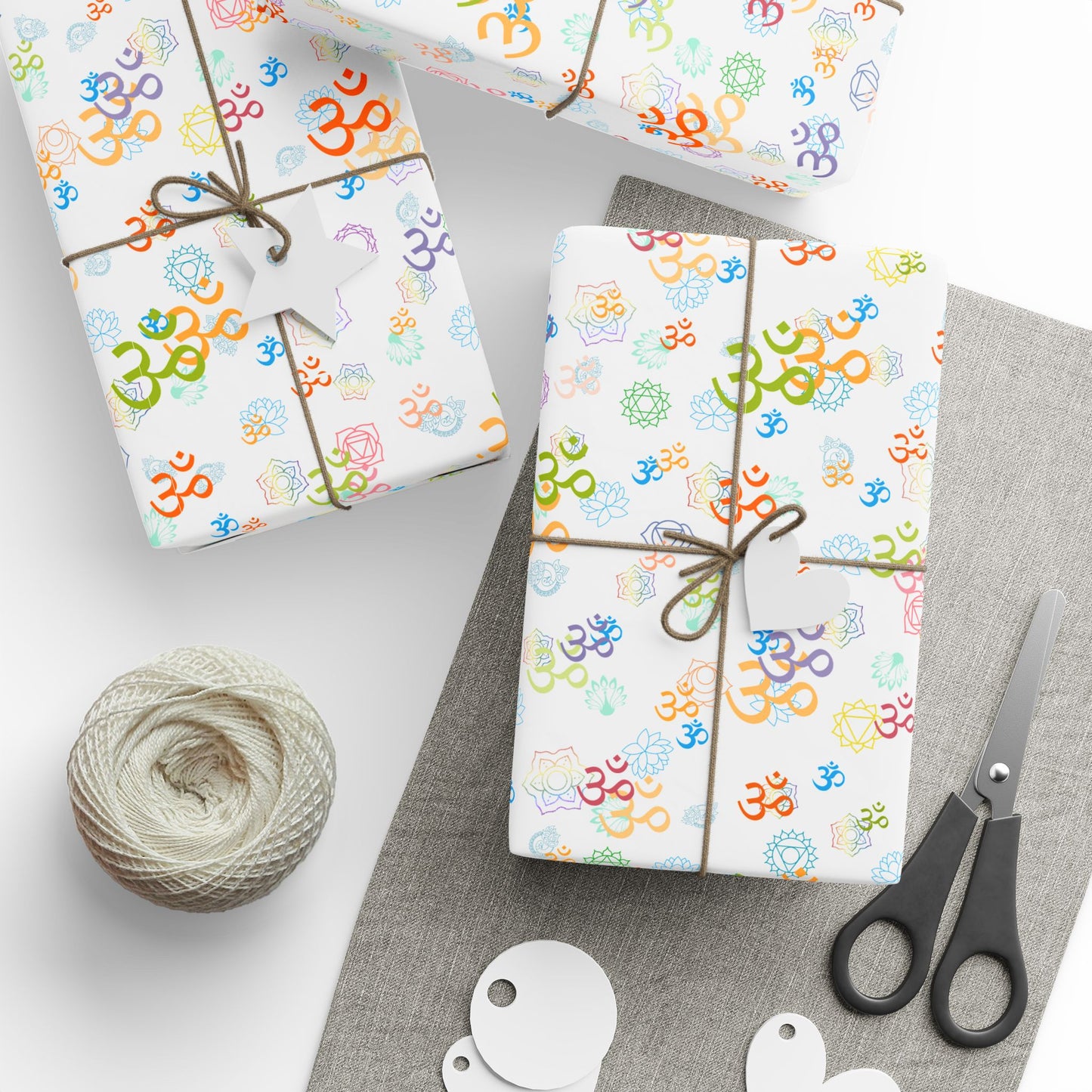 Wrapping Papers | Om Gift Wrap Papers, calm love and joy, perfect for any occasion